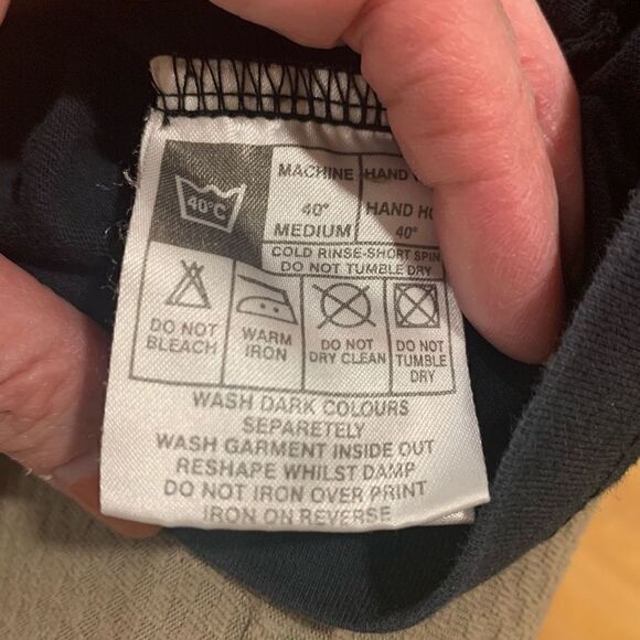 Ben Sherman Original British Mod Style Graphic Cotton Tee Blck‎ Orange WMN XXL - Picture 6 of 8